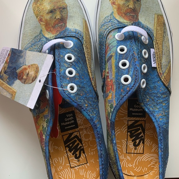 Special Edition Vincent Van Gogh Authentic Self-Portrait Vans - Picture 4 of 6